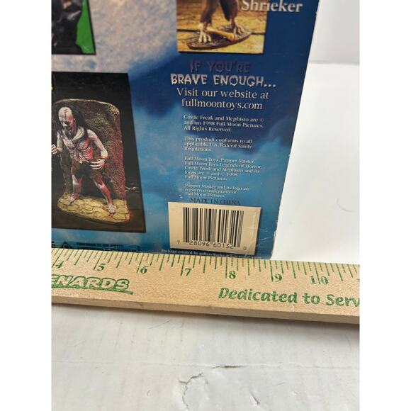 Full Moon Toys Legends of Horror Castle Freak Figure 1998 NIB Vintage Horror - Picture 10 of 11